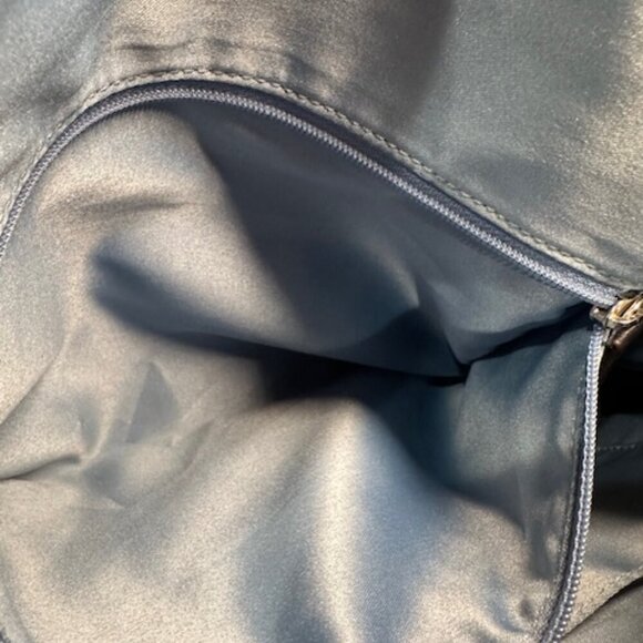 Coach #19623 Signature Legacy Canvas and Leather Messenger Bag Denim & Leather - Picture 10 of 12